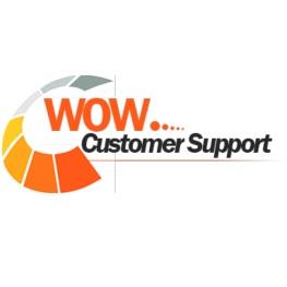 WOW Customer Support logo
